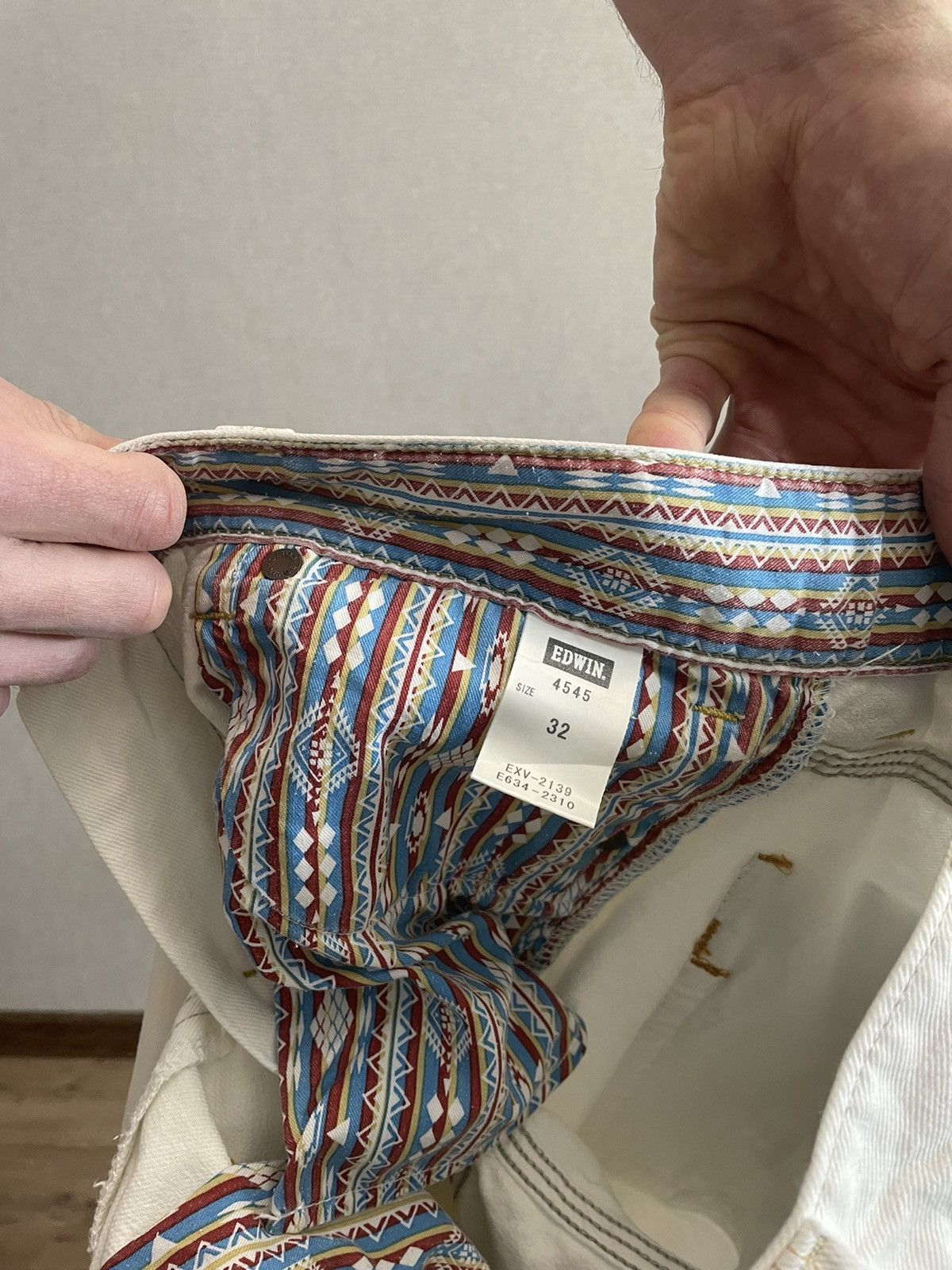 Edwin Rare Edwin XU Exclusive Vintage white denim shorts size 32 Size US 32 / EU 48 - 10 Thumbnail