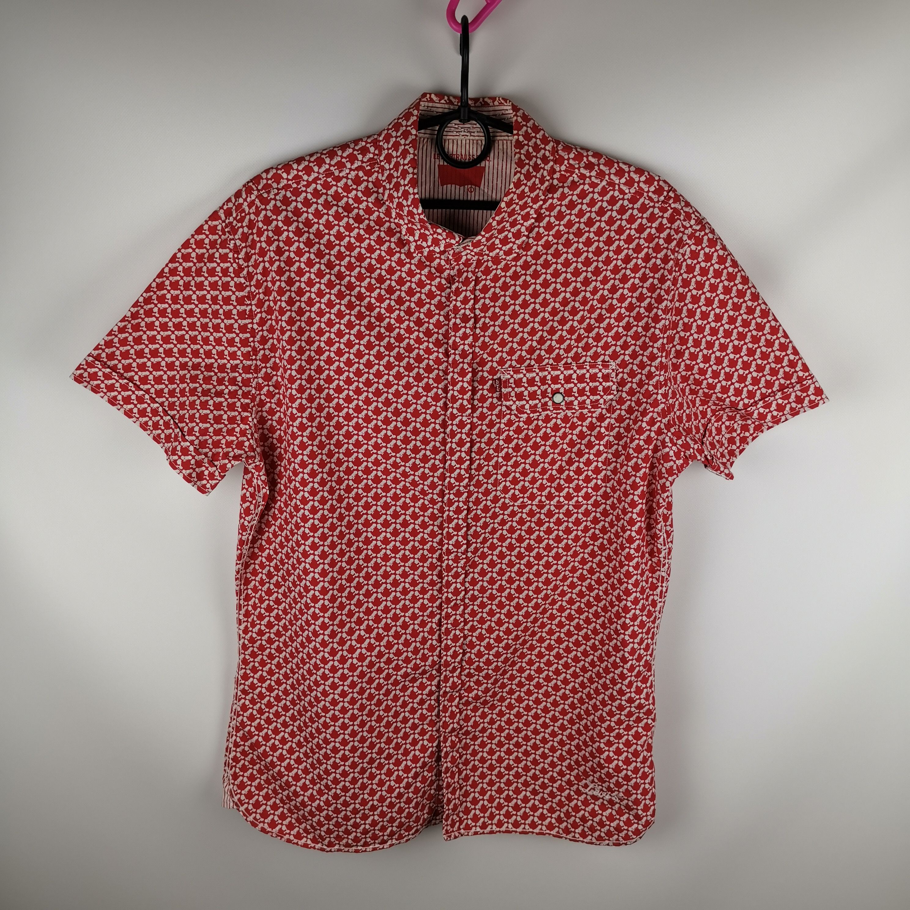 Levi's Levi's vintage monogram short sleeve shirt Size US L / EU 52-54 / 3 - 3 Thumbnail