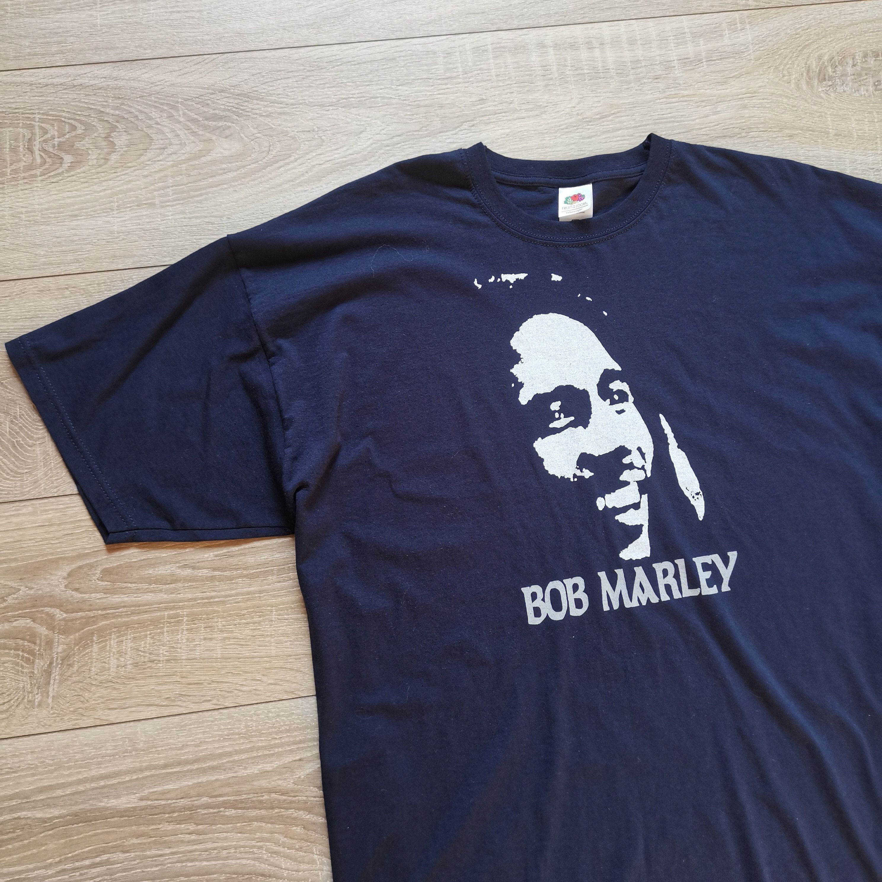 Band Tees Bob Marley Face fruit of the loom t shirt Size US XXL / EU 58 / 5 - 2 Thumbnail