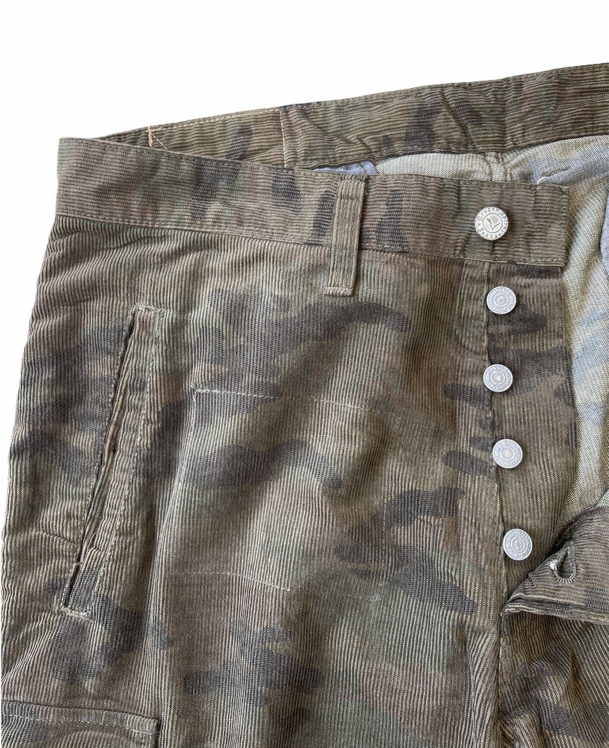 Vintage Vintage Dragon Corduroy camo cargo pants Size US 34 / EU 50 - 5 Thumbnail