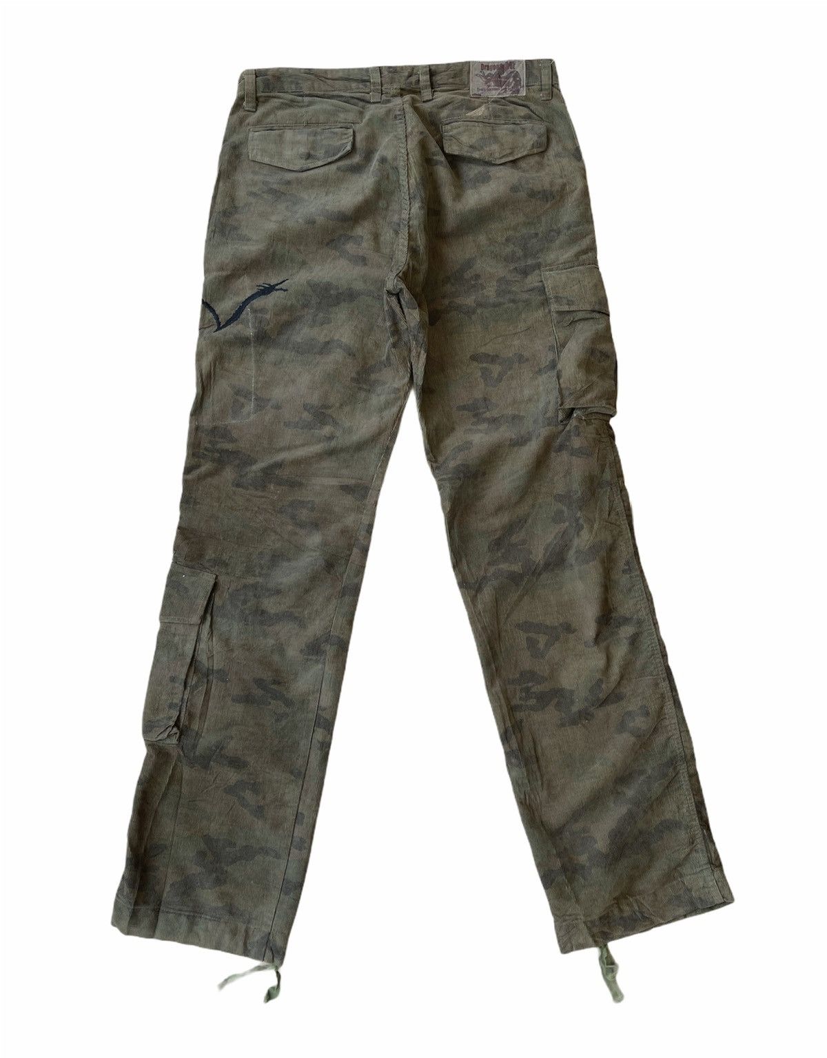 Vintage Vintage Dragon Corduroy camo cargo pants Size US 34 / EU 50 - 8 Thumbnail