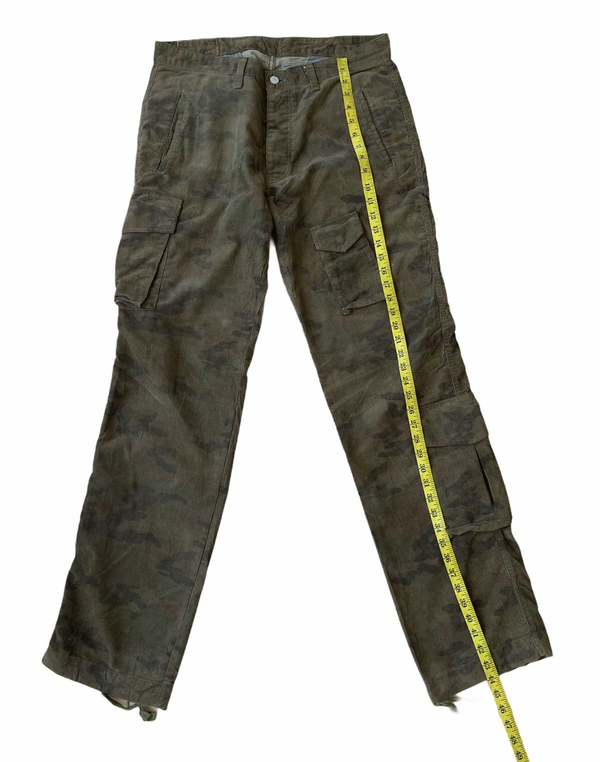 Vintage Vintage Dragon Corduroy camo cargo pants Size US 34 / EU 50 - 13 Thumbnail