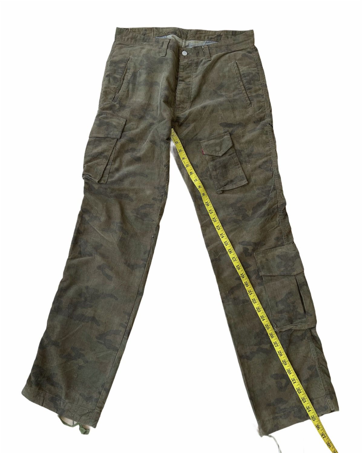 Vintage Vintage Dragon Corduroy camo cargo pants Size US 34 / EU 50 - 14 Thumbnail