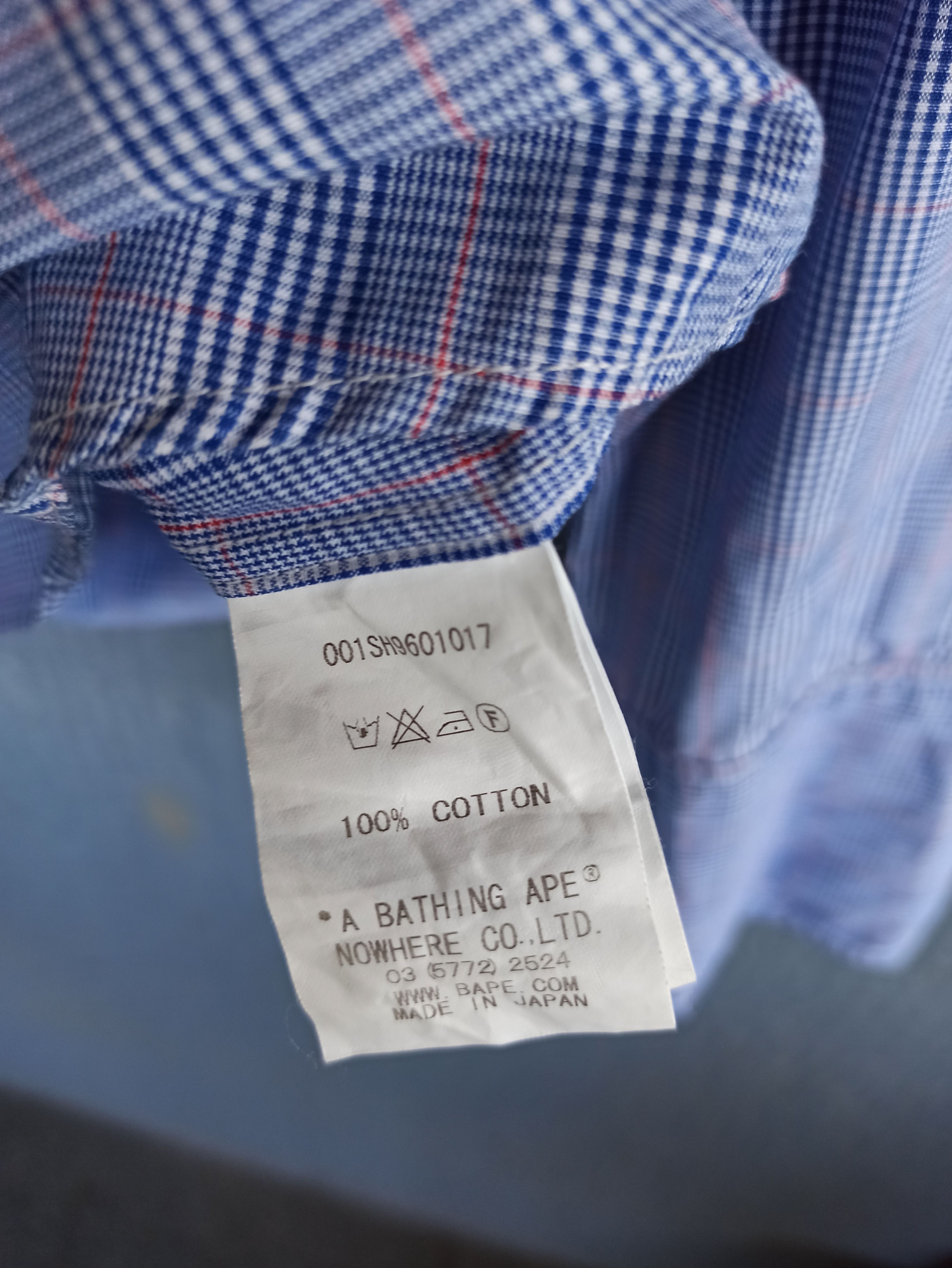 Bape OG BAPE Stripe BD Shirt Size US L / EU 52-54 / 3 - 7 Thumbnail