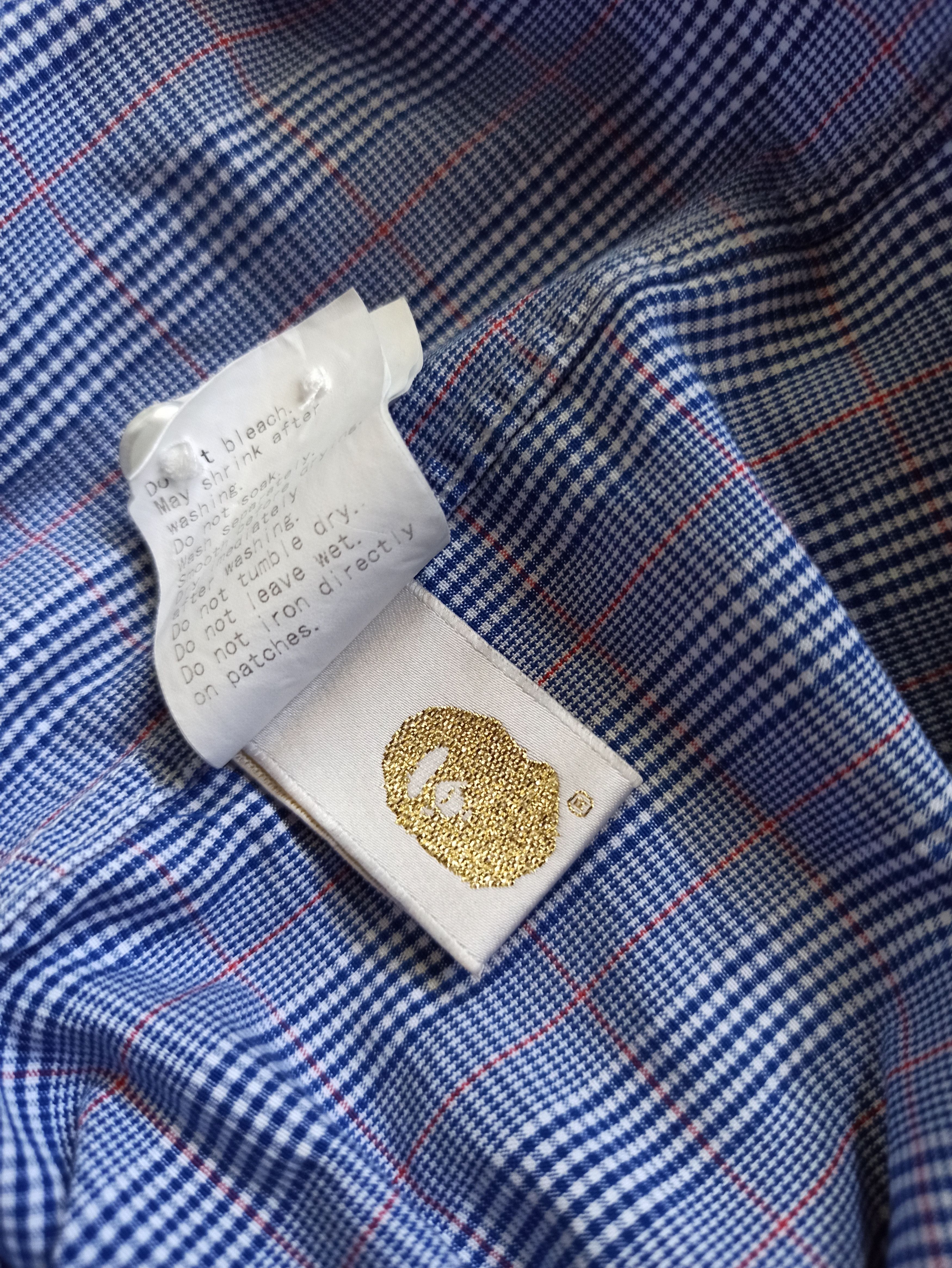 Bape OG BAPE Stripe BD Shirt Size US L / EU 52-54 / 3 - 9 Thumbnail