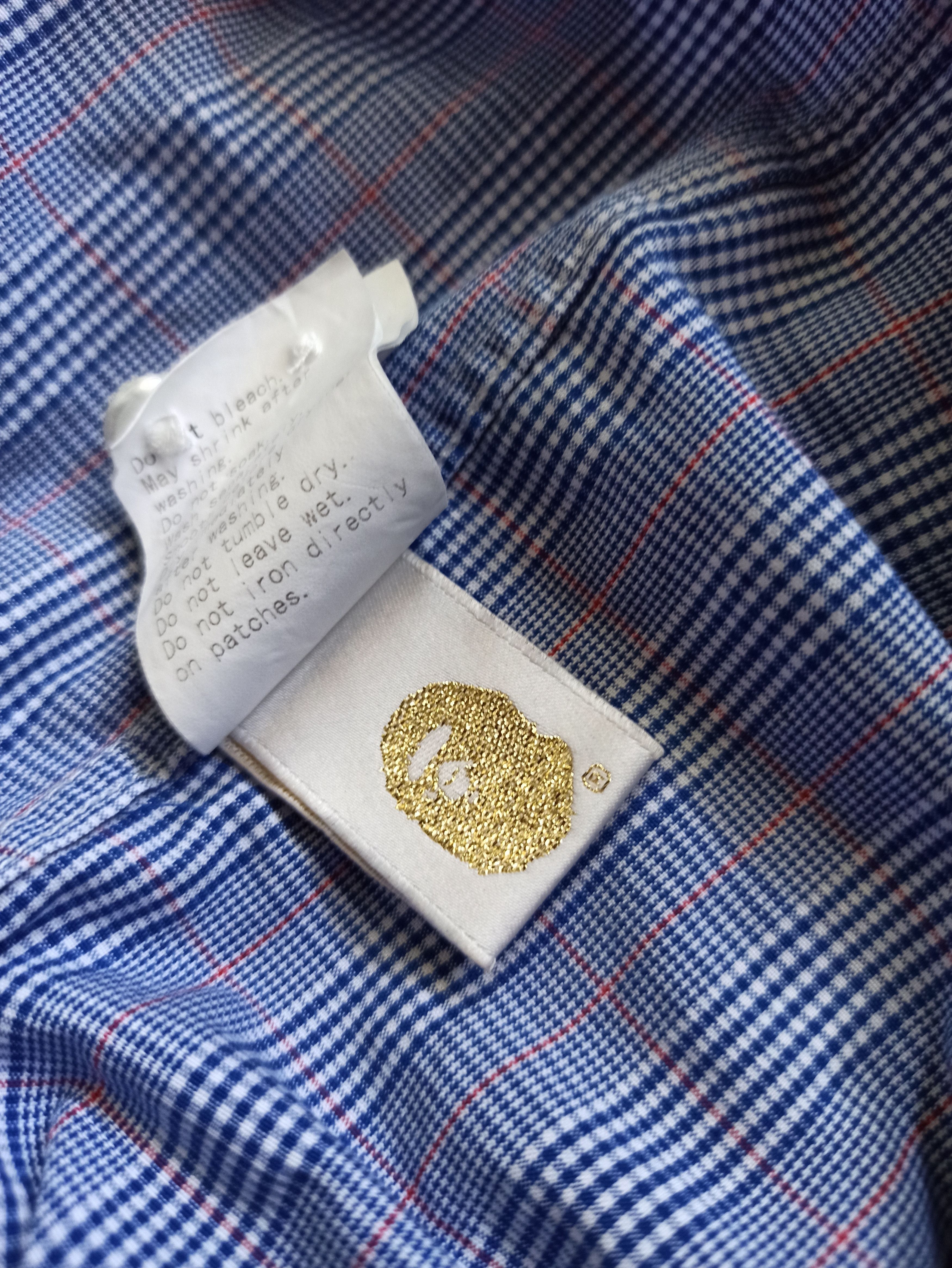Bape OG BAPE Stripe BD Shirt Size US L / EU 52-54 / 3 - 10 Thumbnail