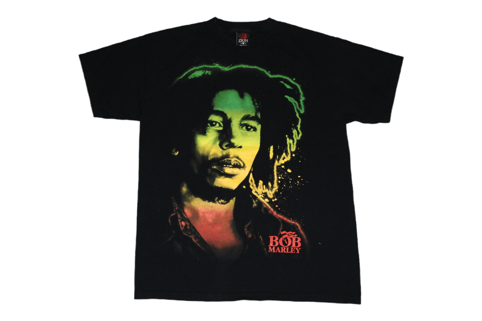 Bob Marley 🔥 RARE VTG 🔥 Zion Roots Wear USA Bob Marley T-shirt Size US M / EU 48-50 / 2 - 1 Thumbnail