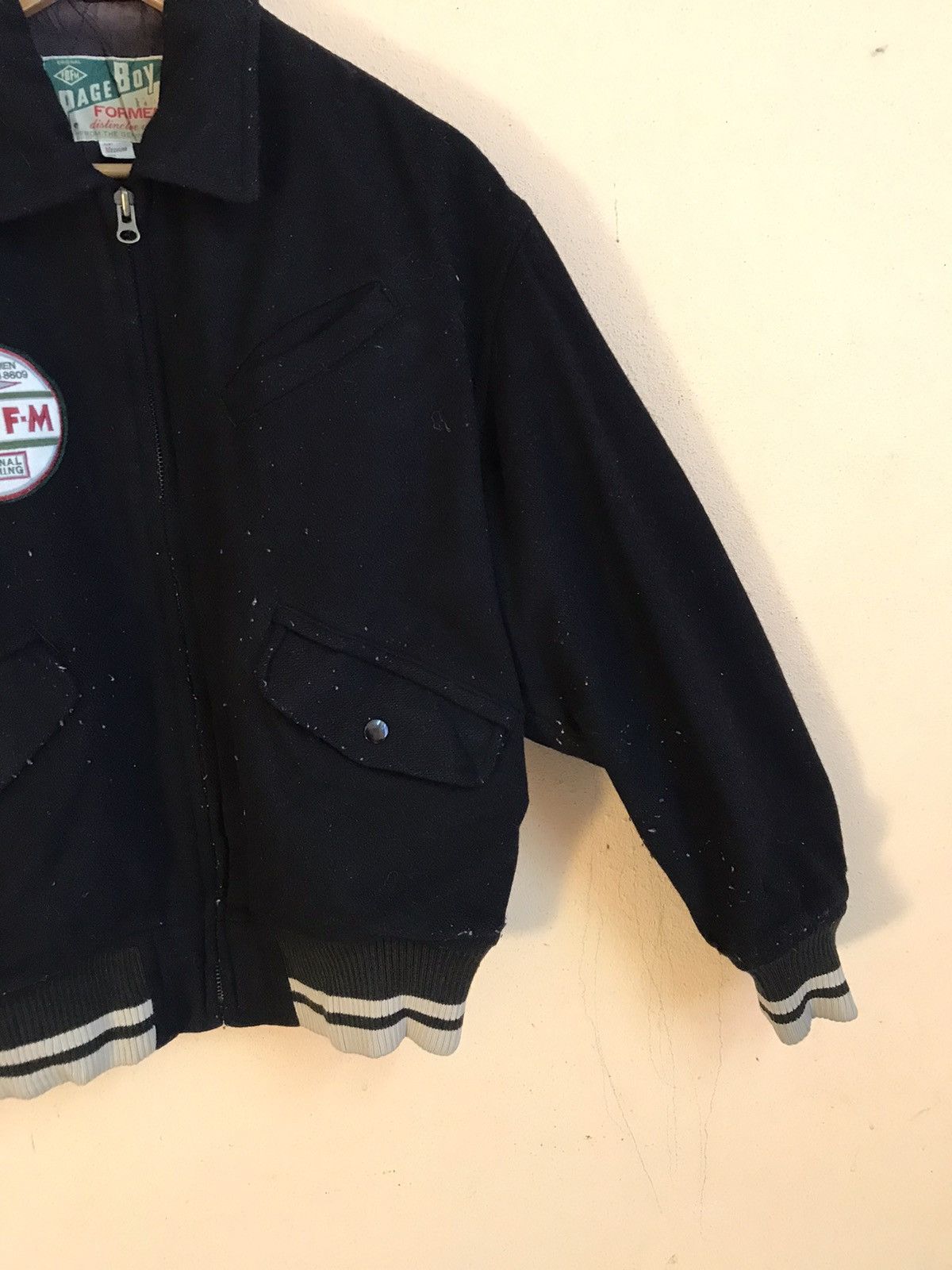Other VINTAGE PAGE BOY FOR MEN WOOL VARSITY JACKET Size US L / EU 52-54 / 3 - 9 Thumbnail