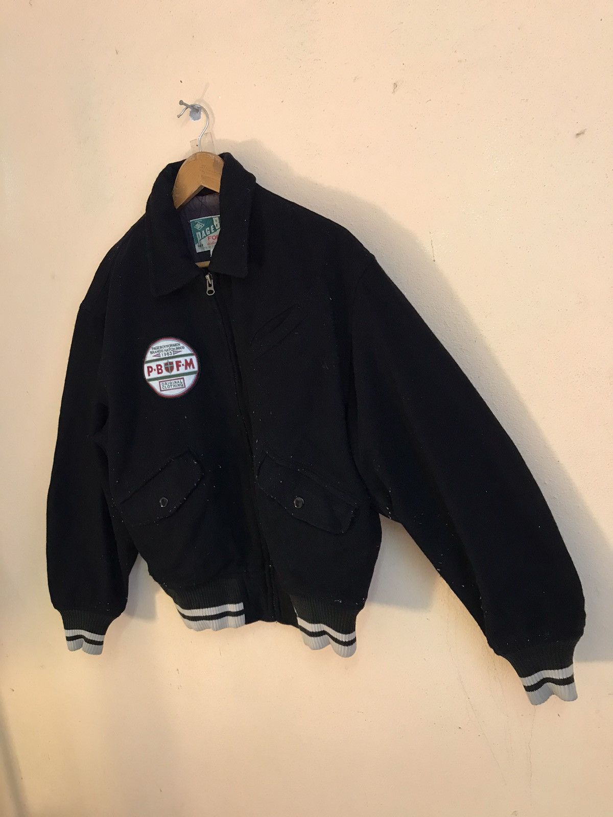 Other VINTAGE PAGE BOY FOR MEN WOOL VARSITY JACKET Size US L / EU 52-54 / 3 - 6 Thumbnail