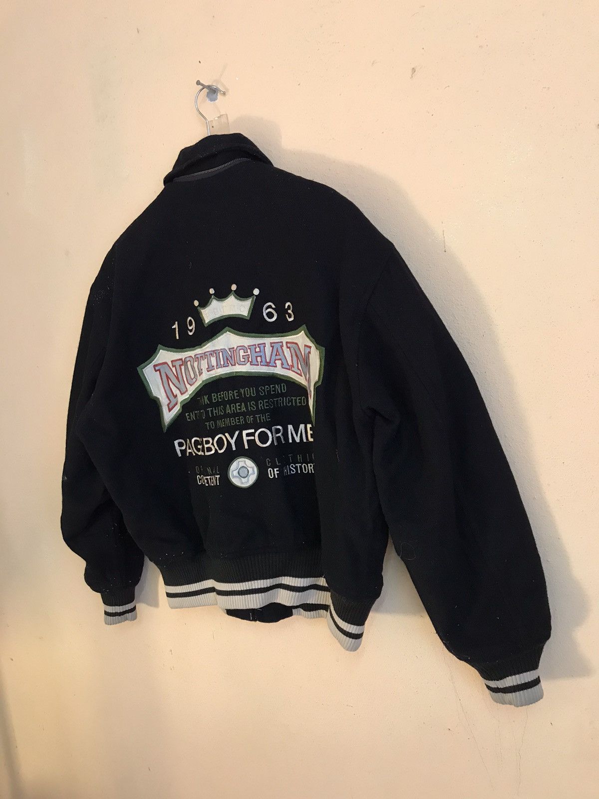 Other VINTAGE PAGE BOY FOR MEN WOOL VARSITY JACKET Size US L / EU 52-54 / 3 - 3 Thumbnail