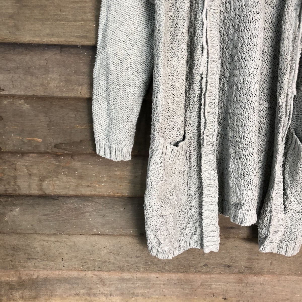 Homespun Knitwear Famasa Mos2 Grey crochet Knitwear #H047 Size US L / EU 52-54 / 3 - 4 Thumbnail