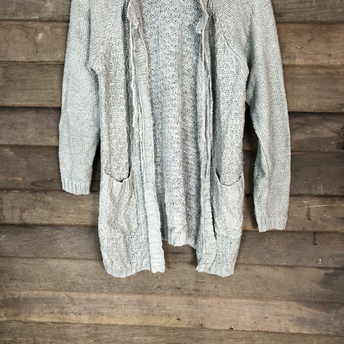 Homespun Knitwear Famasa Mos2 Grey crochet Knitwear #H047 Size US L / EU 52-54 / 3 - 3 Thumbnail