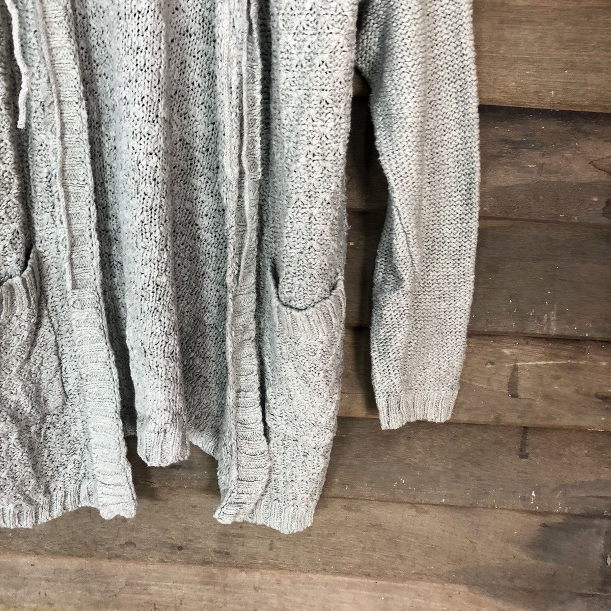 Homespun Knitwear Famasa Mos2 Grey crochet Knitwear #H047 Size US L / EU 52-54 / 3 - 5 Thumbnail