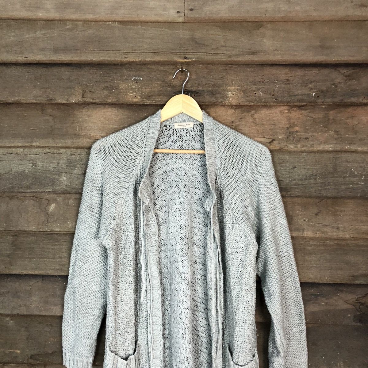 Homespun Knitwear Famasa Mos2 Grey crochet Knitwear #H047 Size US L / EU 52-54 / 3 - 2 Thumbnail