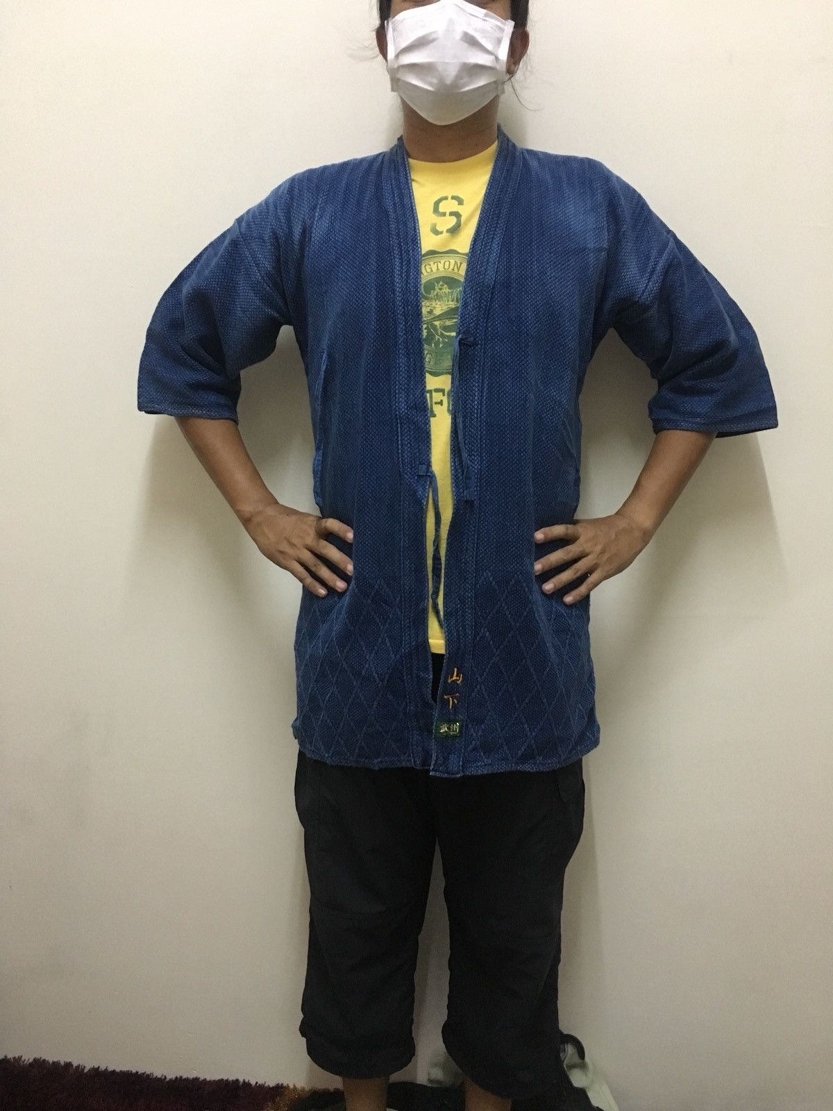 Indigo × Japanese Brand Vintage denim kimono kapital visvim sashiko kendo Size US M / EU 48-50 / 2 - 6 Thumbnail