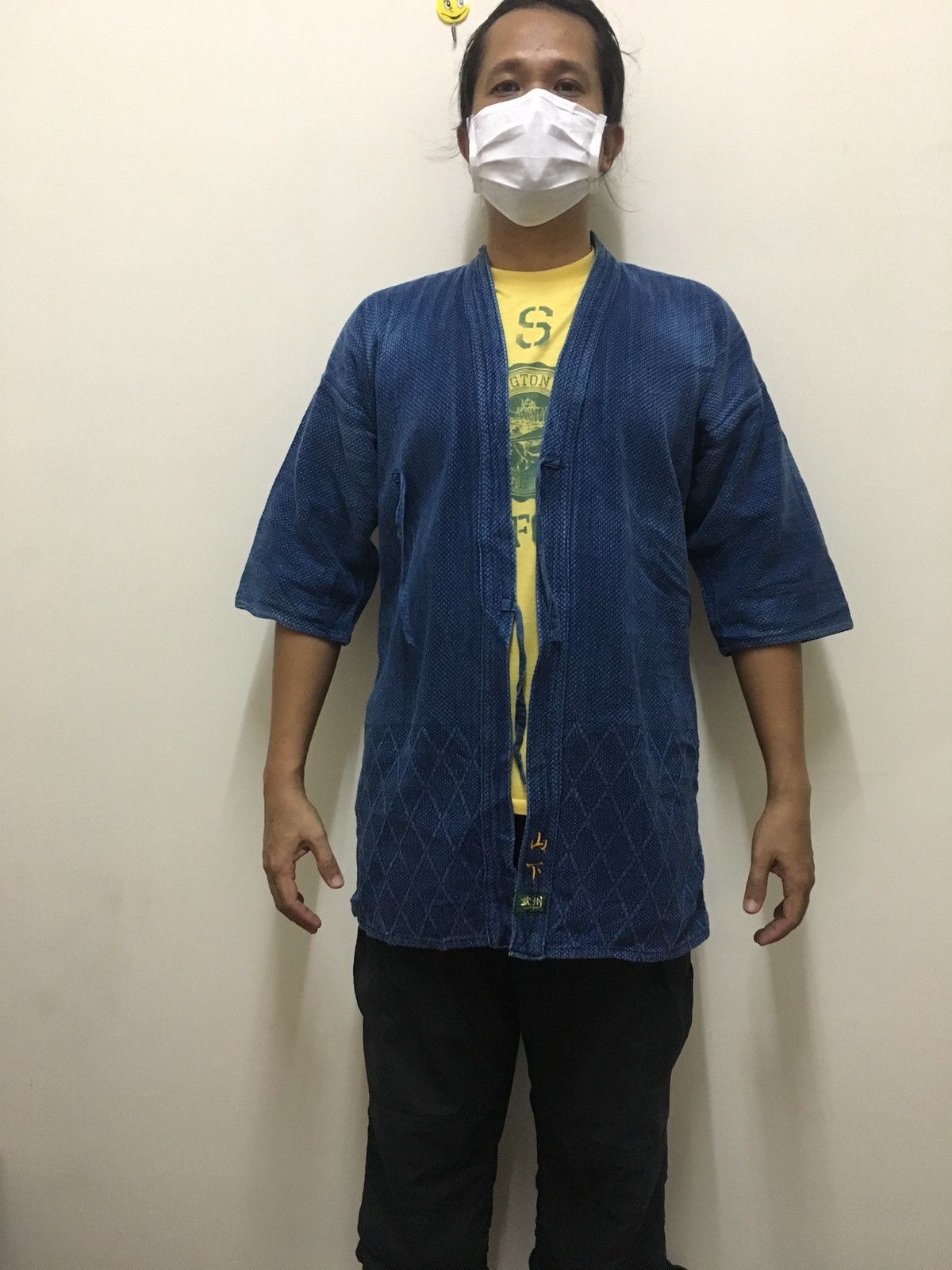 Indigo × Japanese Brand Vintage denim kimono kapital visvim sashiko kendo Size US M / EU 48-50 / 2 - 7 Thumbnail