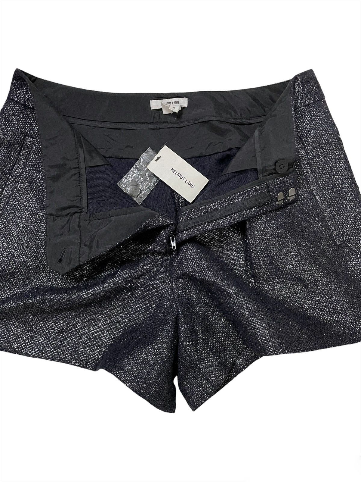 Helmut Lang NWT Helmut Lang Old Silver Color Short Pants Size 30" / US 8 / IT 44 - 6 Thumbnail