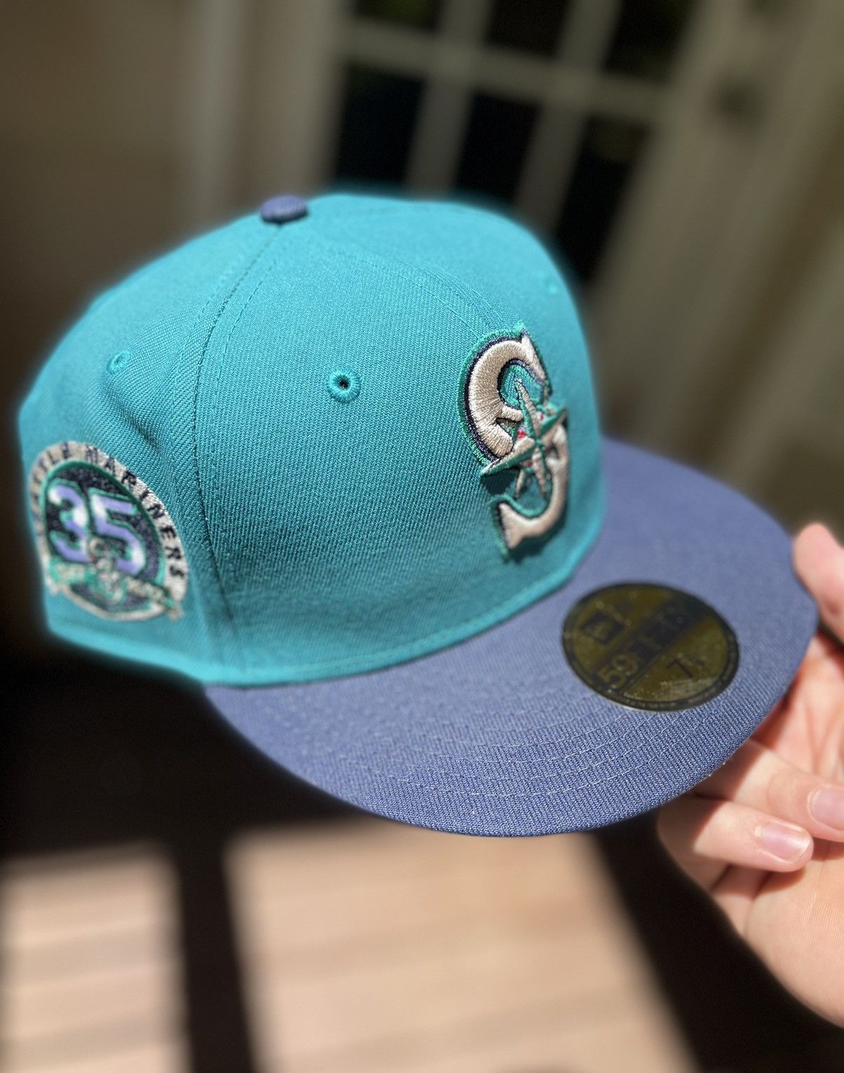 New Era SportsWorld165 Seattle Mariners 2 Tone 35th Year Size 7 1/4 Size ONE SIZE - 2 Thumbnail