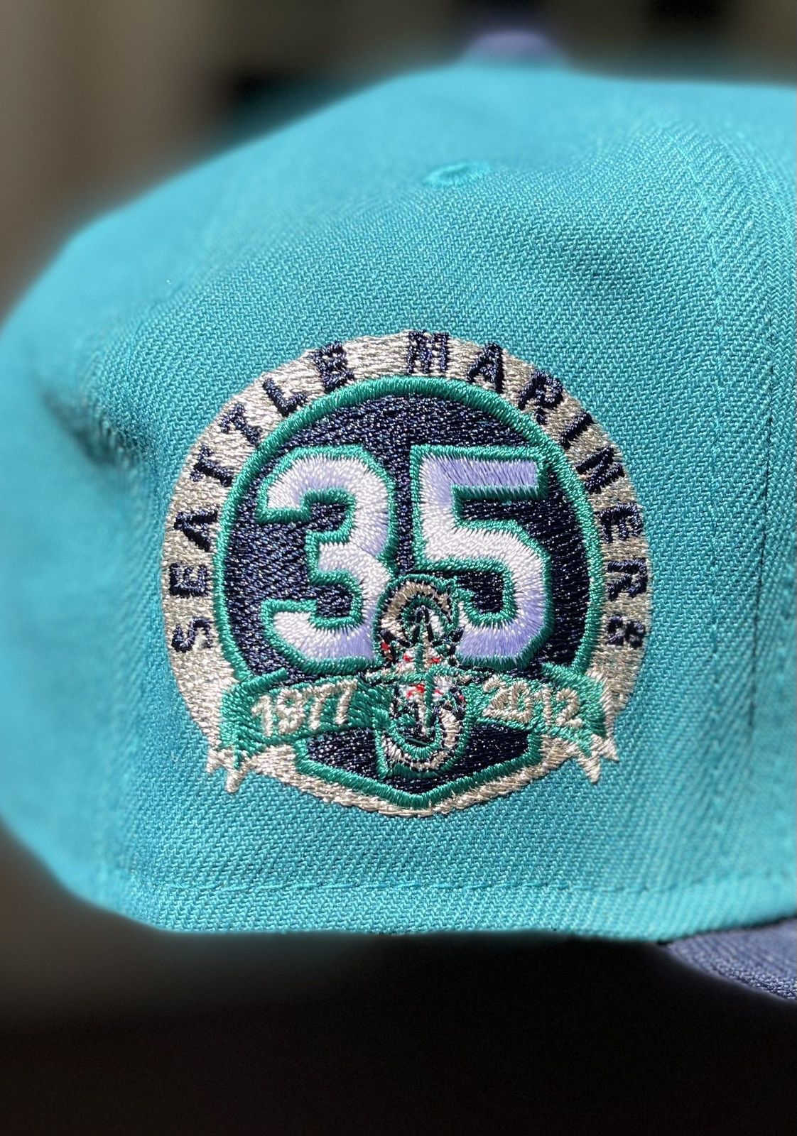 New Era SportsWorld165 Seattle Mariners 2 Tone 35th Year Size 7 1/4 Size ONE SIZE - 5 Thumbnail