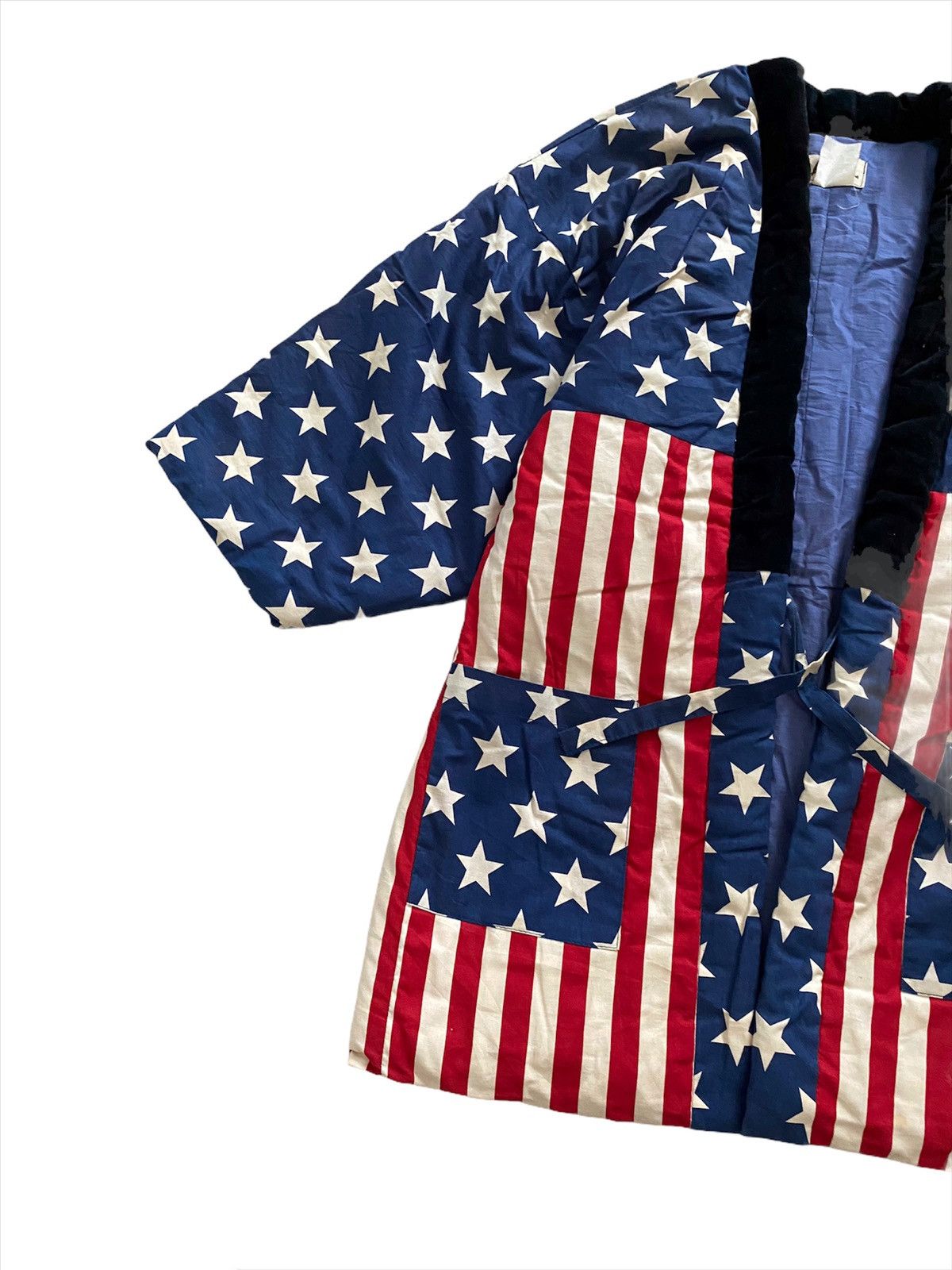 Japanese Brand Vintage Hanten Kimono United States Full Print Size US L / EU 52-54 / 3 - 8 Thumbnail