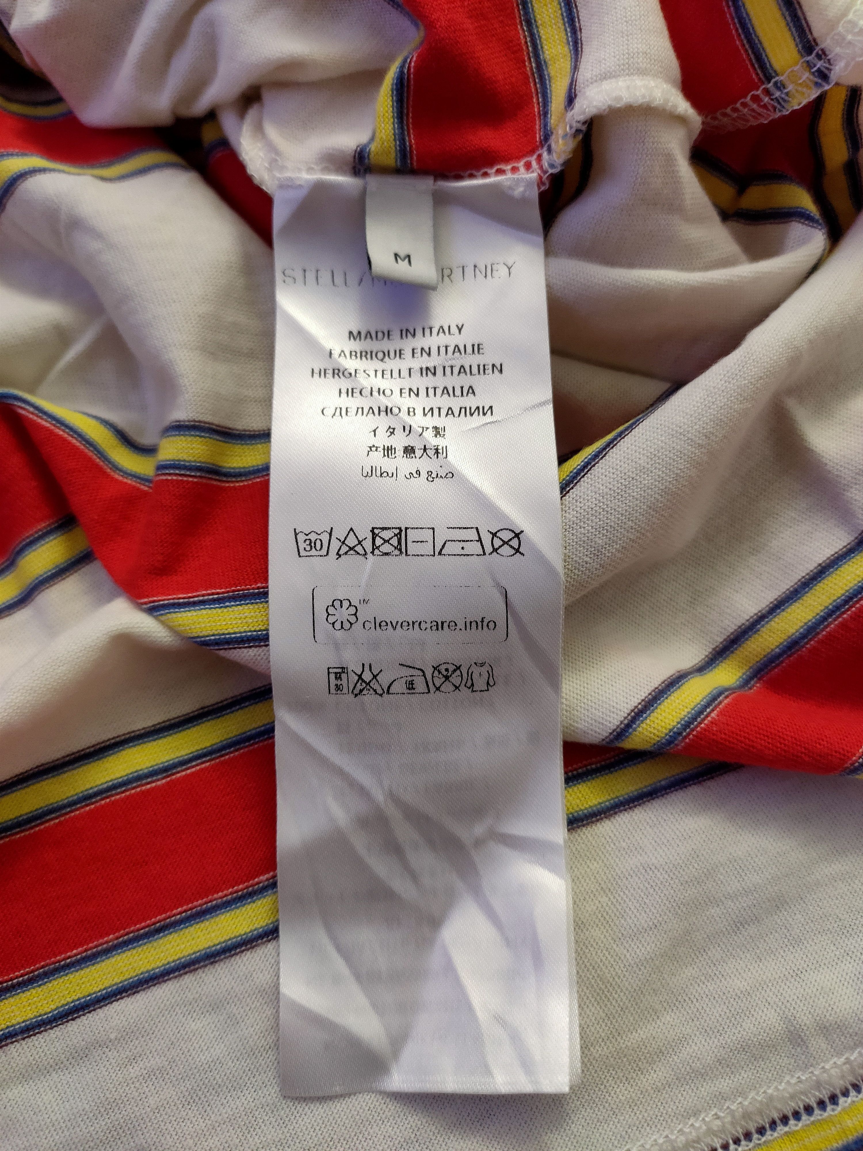 Designer stella mccartney stripe shirt short sleeve Size US M / EU 48-50 / 2 - 6 Thumbnail
