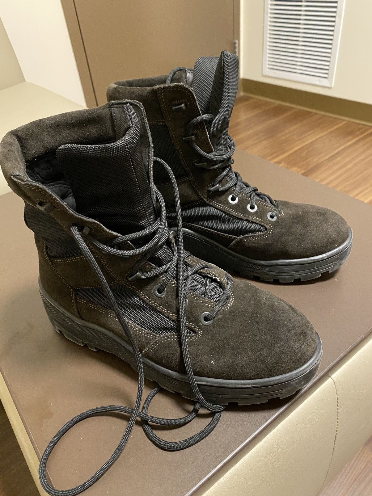Yeezy Combat Boot Oil Boot Oil Yeezy Black Boot Boot Oil Adidas 