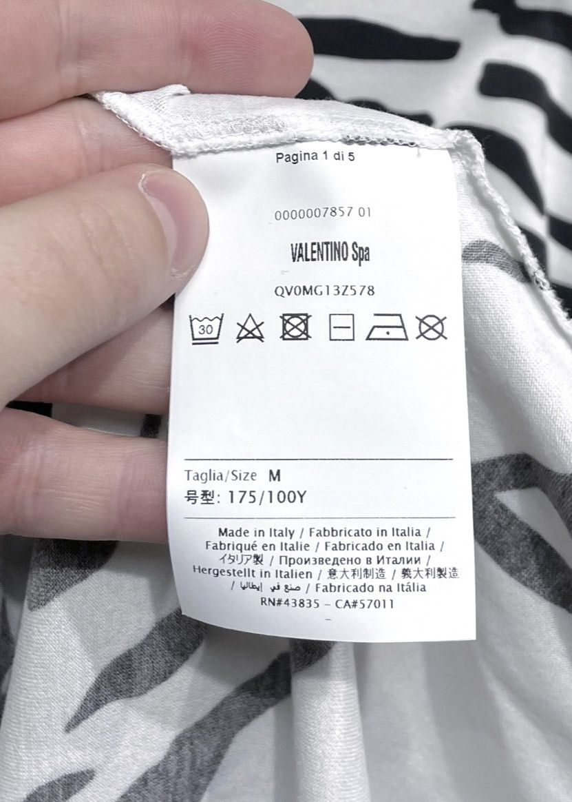 Valentino Valentino White Tiger Print T-shirt Size US M / EU 48-50 / 2 - 6 Thumbnail