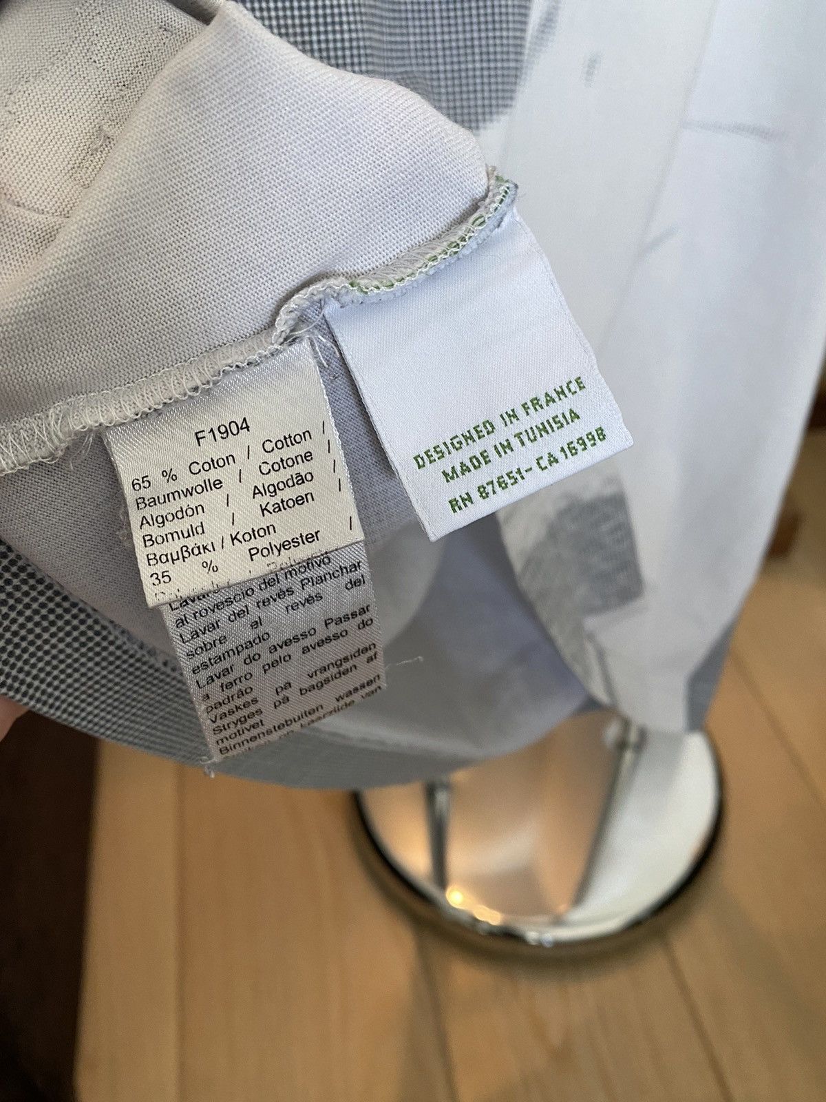 Lacoste Rene Lacoste portret tee Size US M / EU 48-50 / 2 - 7 Thumbnail