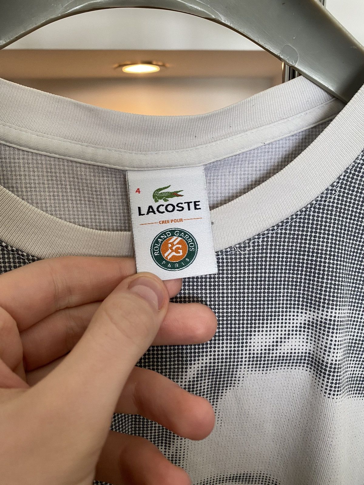 Lacoste Rene Lacoste portret tee Size US M / EU 48-50 / 2 - 2 Thumbnail