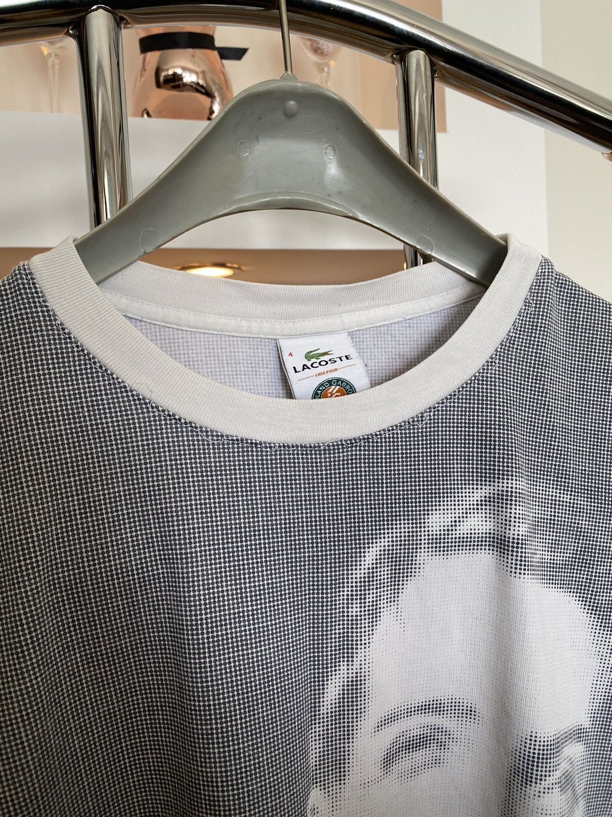 Lacoste Rene Lacoste portret tee Size US M / EU 48-50 / 2 - 3 Thumbnail