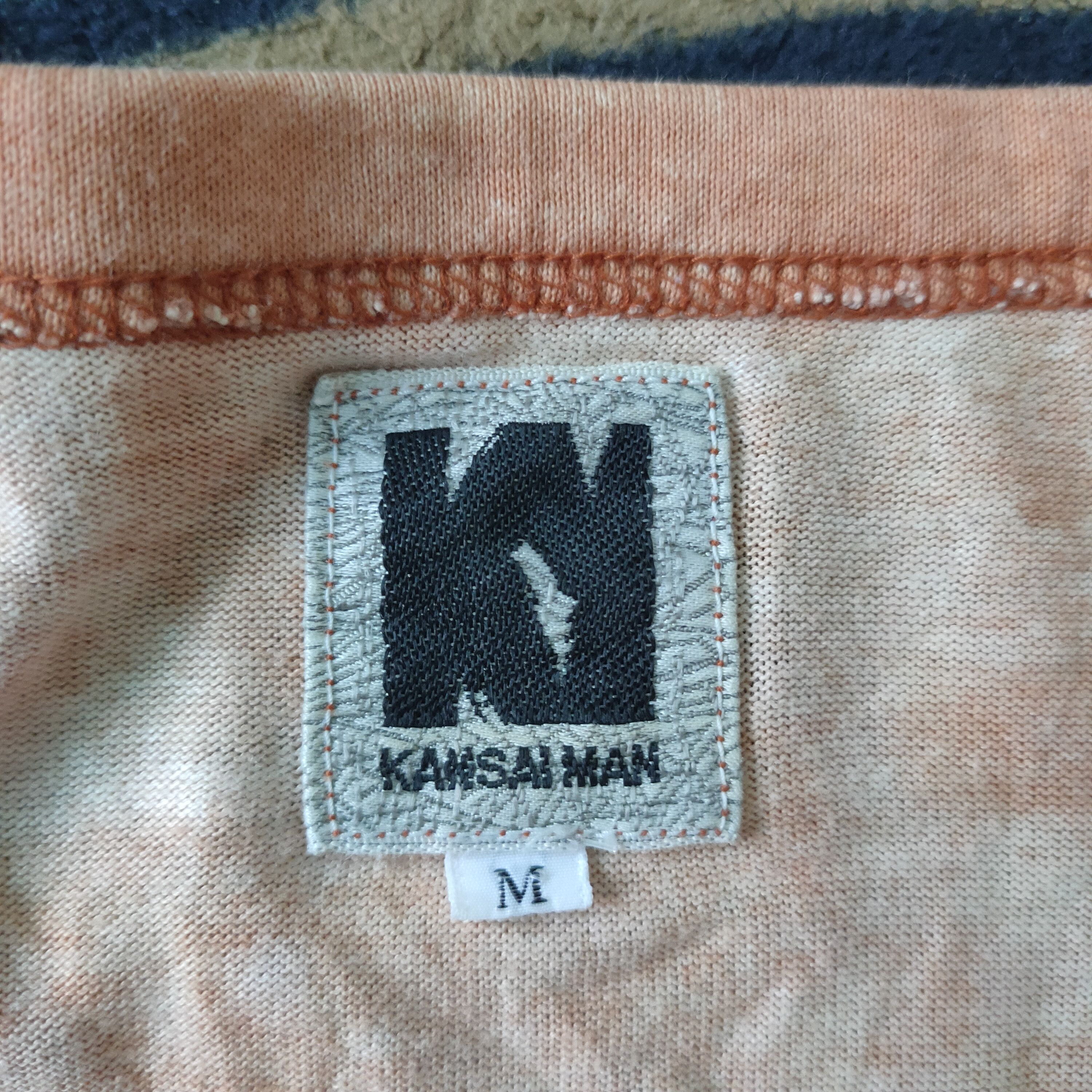 Kansai Yamamoto kansai man long sleeve shirts acid wash Size US M / EU 48-50 / 2 - 5 Thumbnail