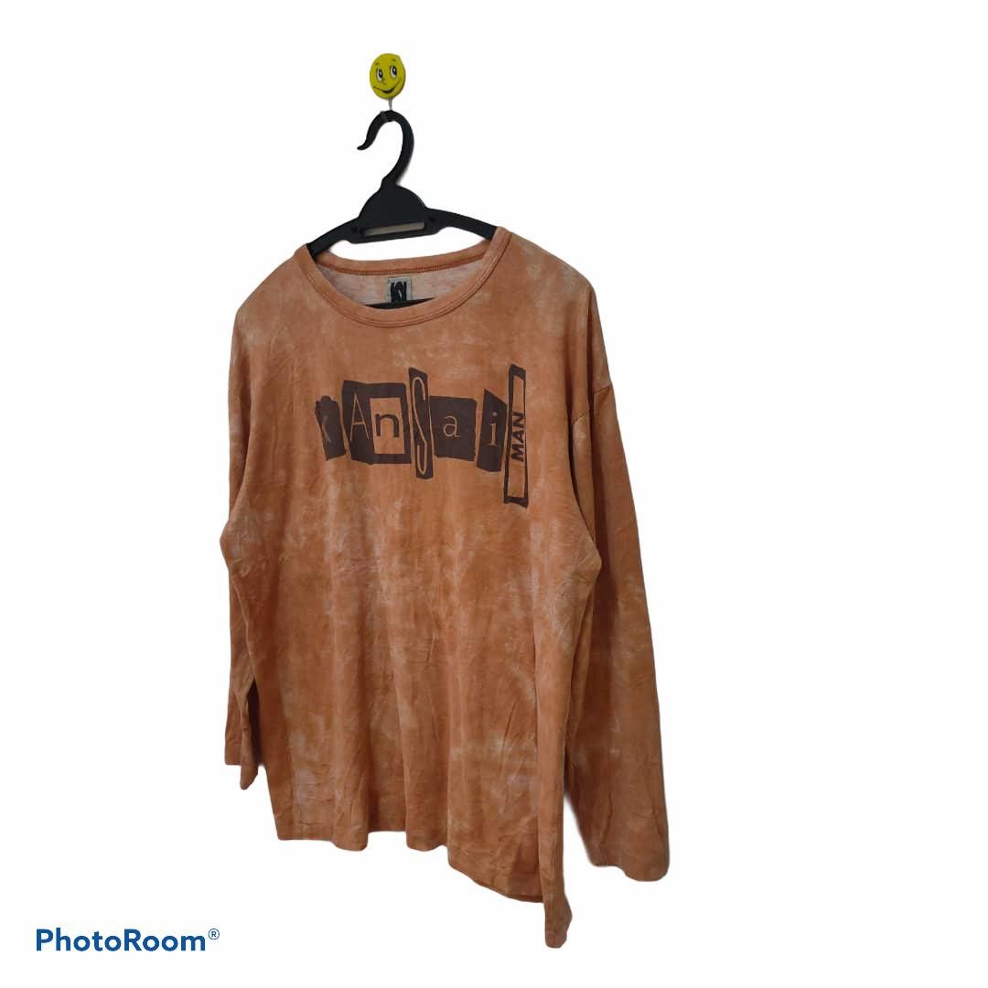 Kansai Yamamoto kansai man long sleeve shirts acid wash Size US M / EU 48-50 / 2 - 3 Thumbnail