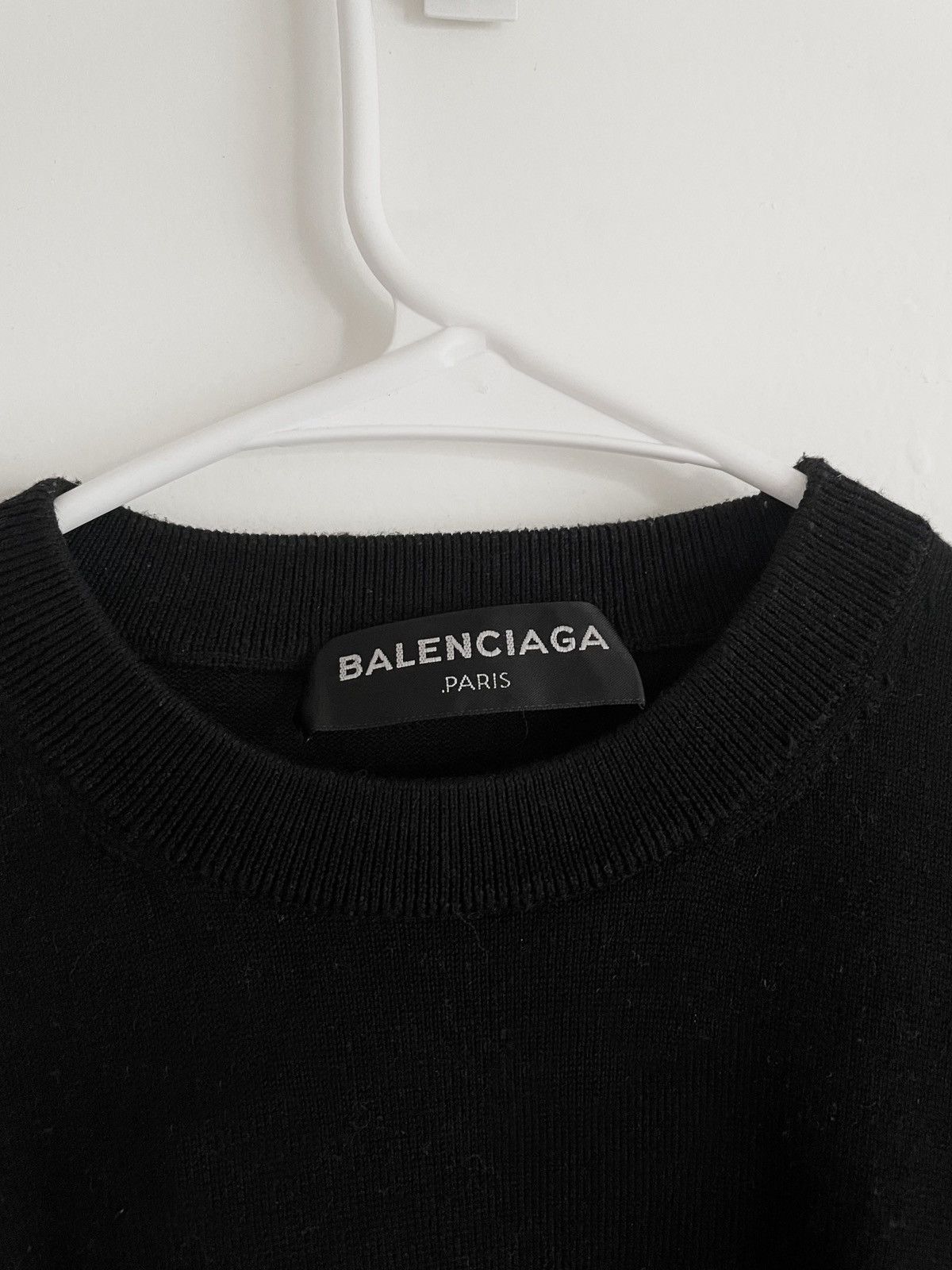 Balenciaga SS17 Cropped Knit Sweater Size US M / EU 48-50 / 2 - 2 Thumbnail