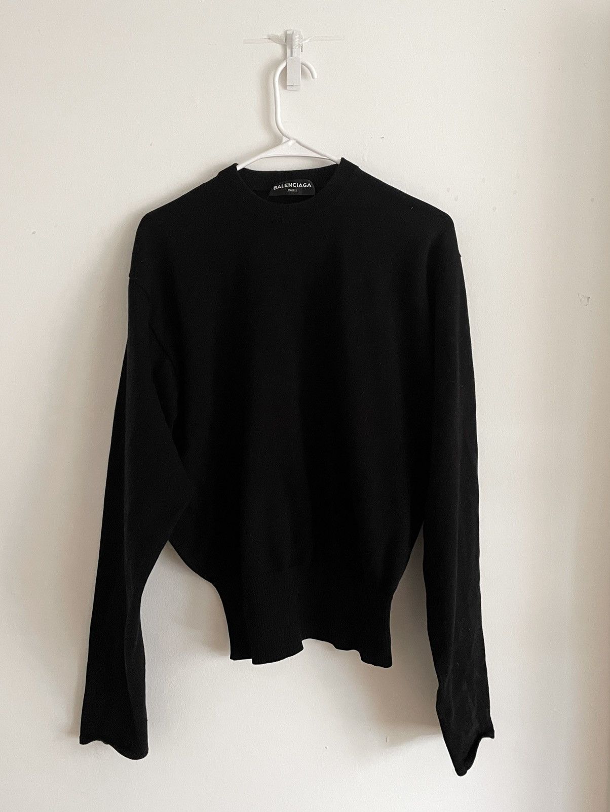 Balenciaga SS17 Cropped Knit Sweater Size US M / EU 48-50 / 2 - 1 Thumbnail