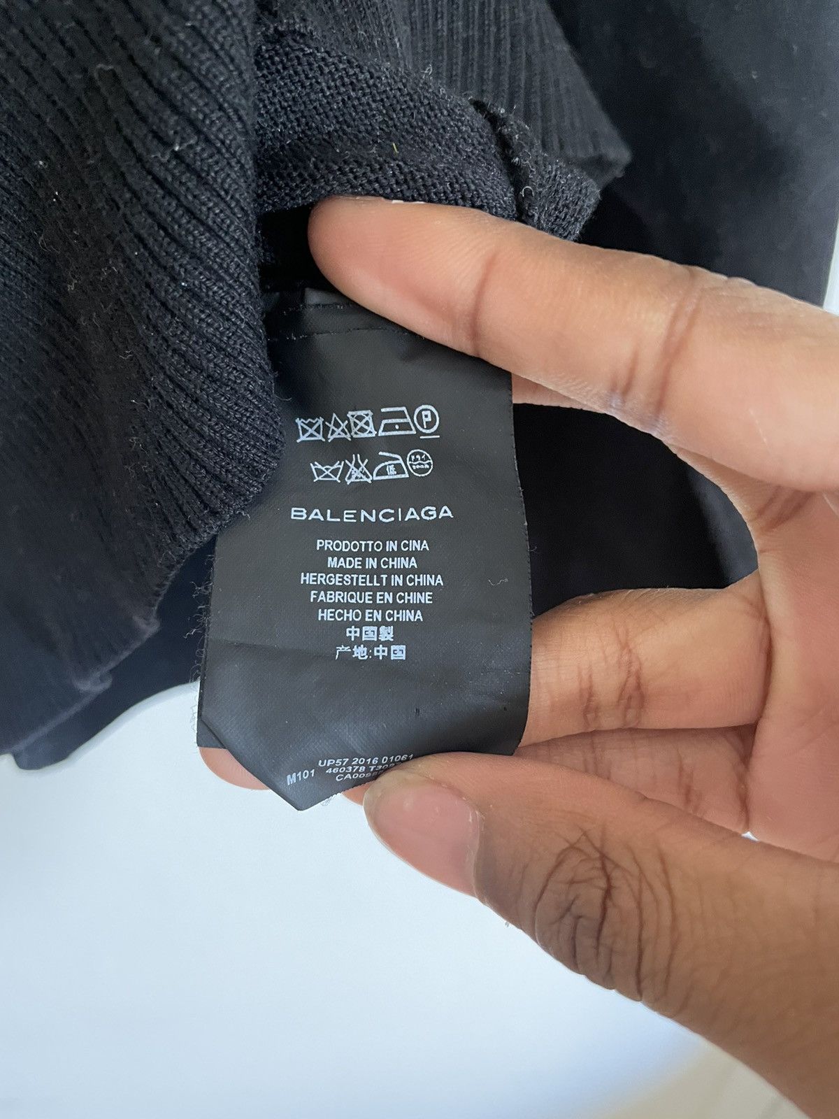 Balenciaga SS17 Cropped Knit Sweater Size US M / EU 48-50 / 2 - 3 Thumbnail