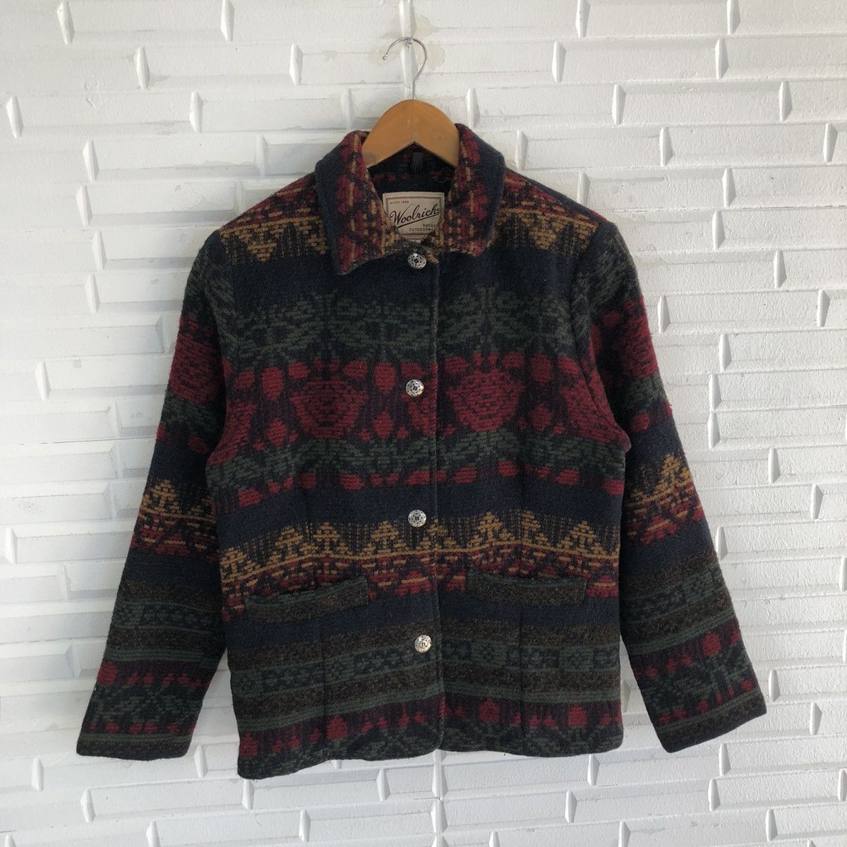 Woolrich Woolen Mills WOOLRICH RUGGED OUTDOORWEAR WOOL JACKET Size US M / EU 48-50 / 2 - 4 Thumbnail