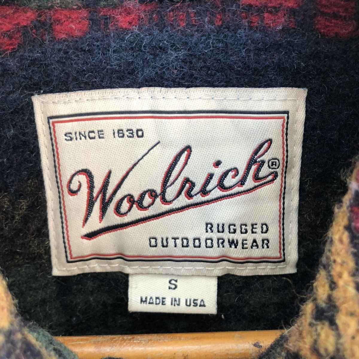Woolrich Woolen Mills WOOLRICH RUGGED OUTDOORWEAR WOOL JACKET Size US M / EU 48-50 / 2 - 7 Thumbnail