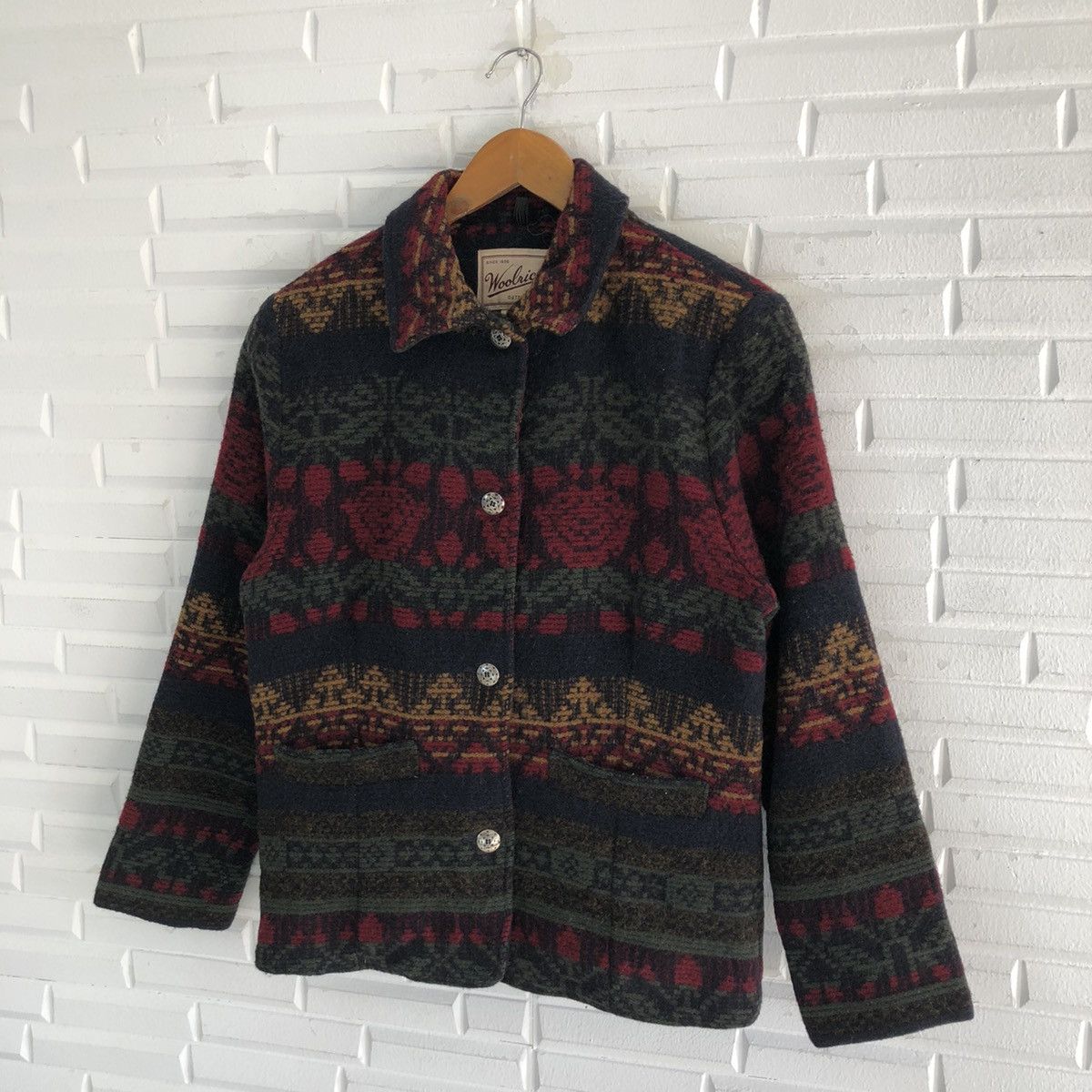 Woolrich Woolen Mills WOOLRICH RUGGED OUTDOORWEAR WOOL JACKET Size US M / EU 48-50 / 2 - 3 Thumbnail