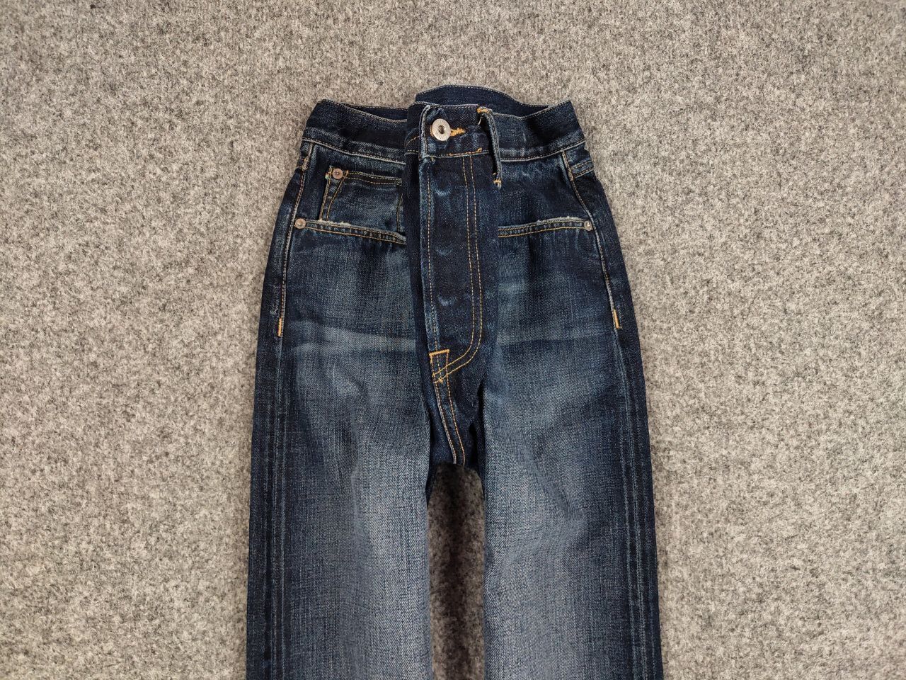 Edwin Vintage Edwin Selvedge Japanese Faded Denim blue Jeans Size US 33 - 6 Thumbnail