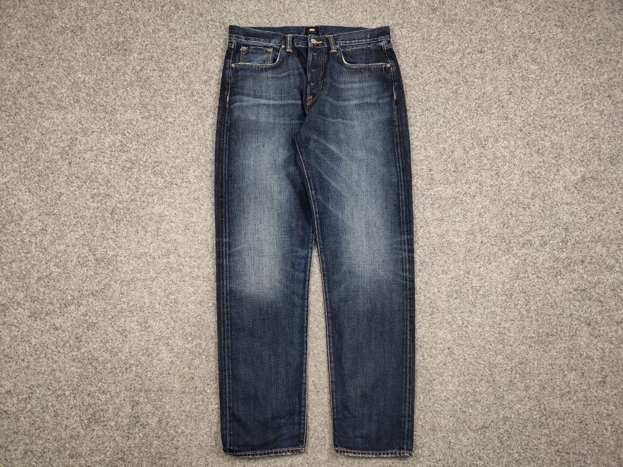 Edwin Vintage Edwin Selvedge Japanese Faded Denim blue Jeans Size US 33 - 14 Thumbnail