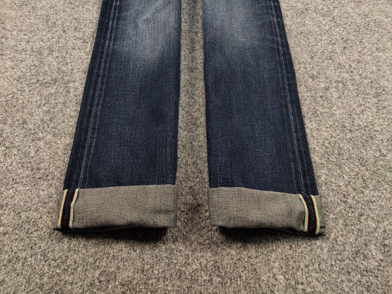 Edwin Vintage Edwin Selvedge Japanese Faded Denim blue Jeans Size US 33 - 7 Thumbnail