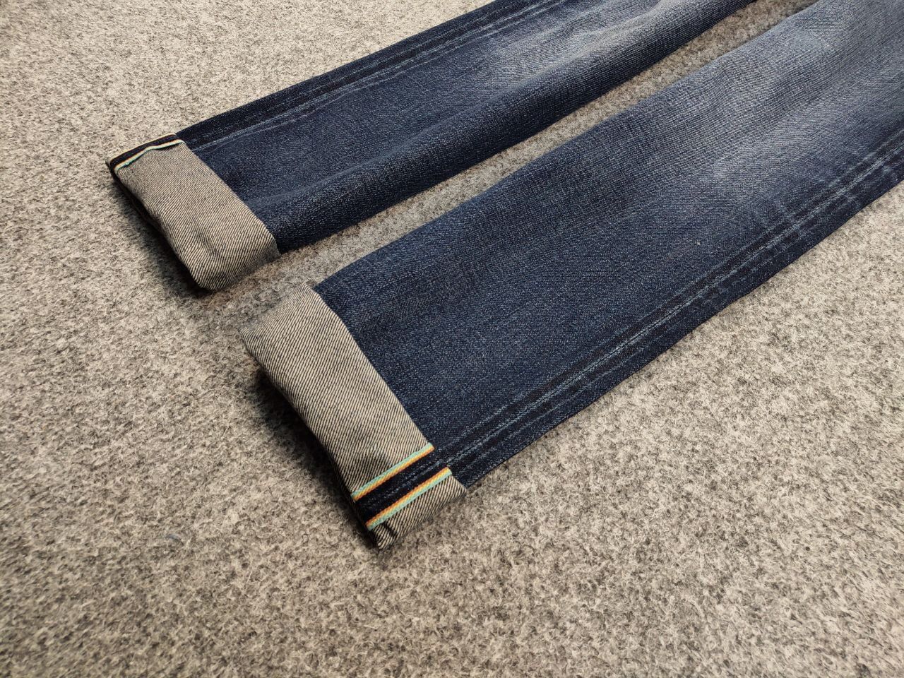 Edwin Vintage Edwin Selvedge Japanese Faded Denim blue Jeans Size US 33 - 5 Thumbnail