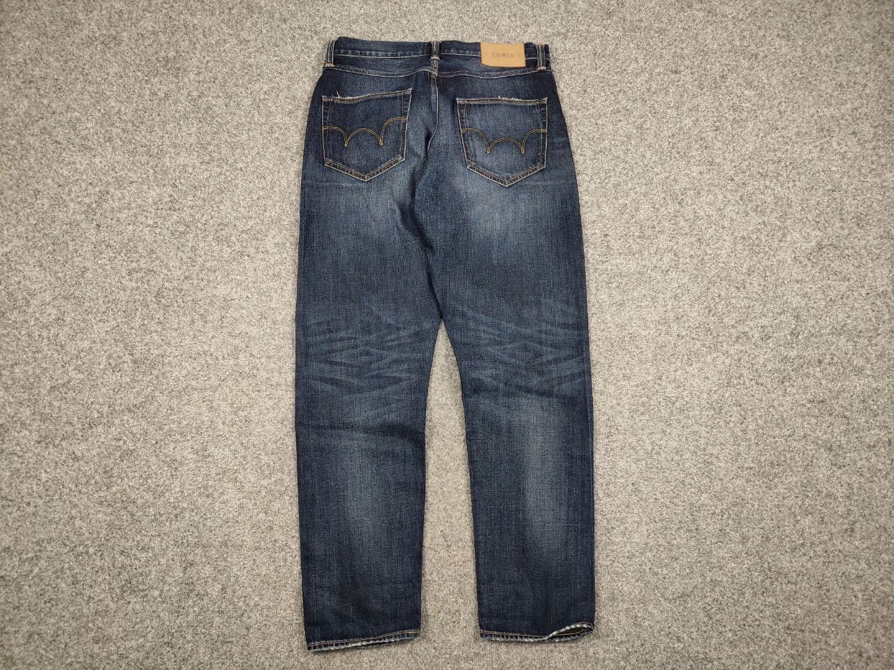 Edwin Vintage Edwin Selvedge Japanese Faded Denim blue Jeans Size US 33 - 15 Thumbnail