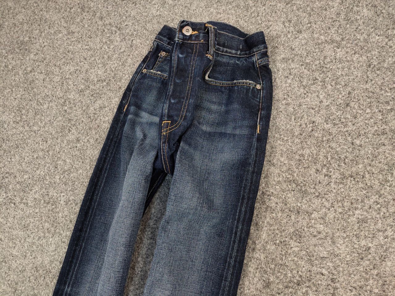 Edwin Vintage Edwin Selvedge Japanese Faded Denim blue Jeans Size US 33 - 4 Thumbnail