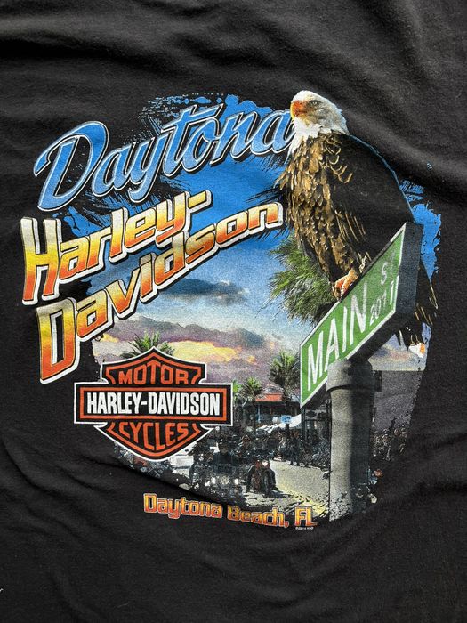 Vintage Vintage 2000s Harley Davidson Eagle Lightning T-Shirt Size US L / EU 52-54 / 3 - 4 Preview