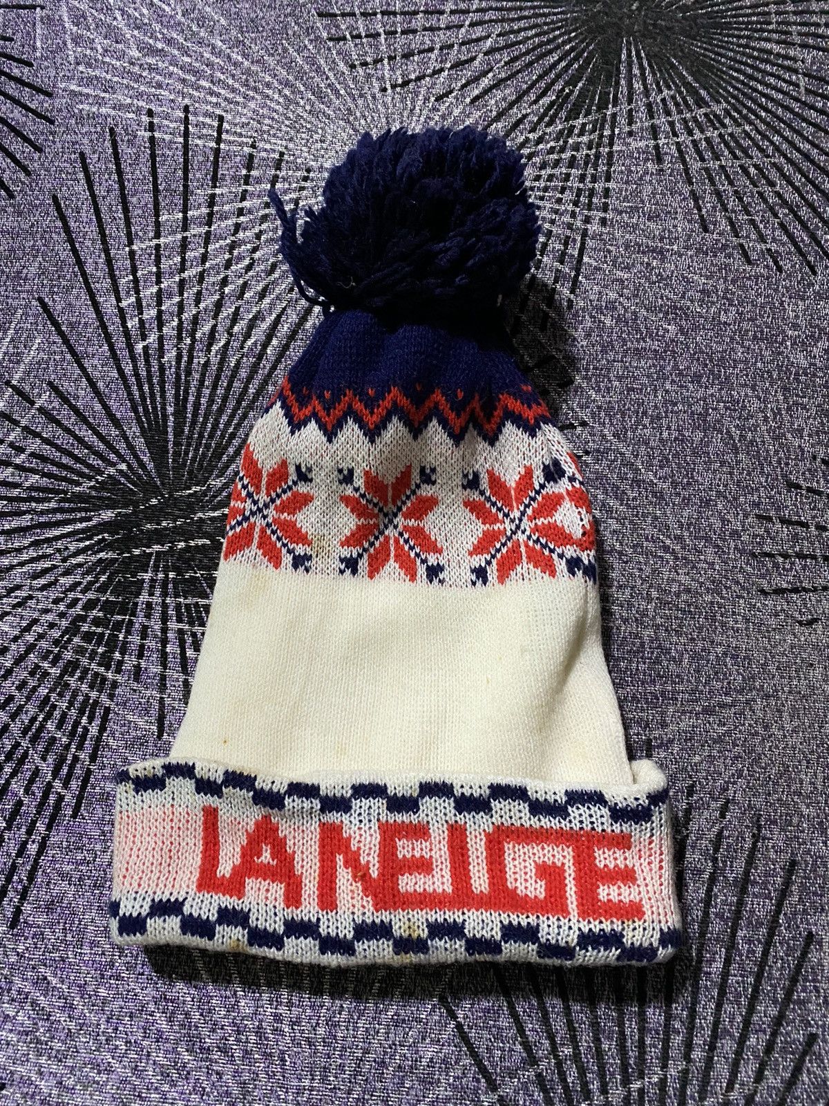 Vintage VINTAGE STYLE WINTER SEASON BEANIE Size ONE SIZE - 6 Thumbnail