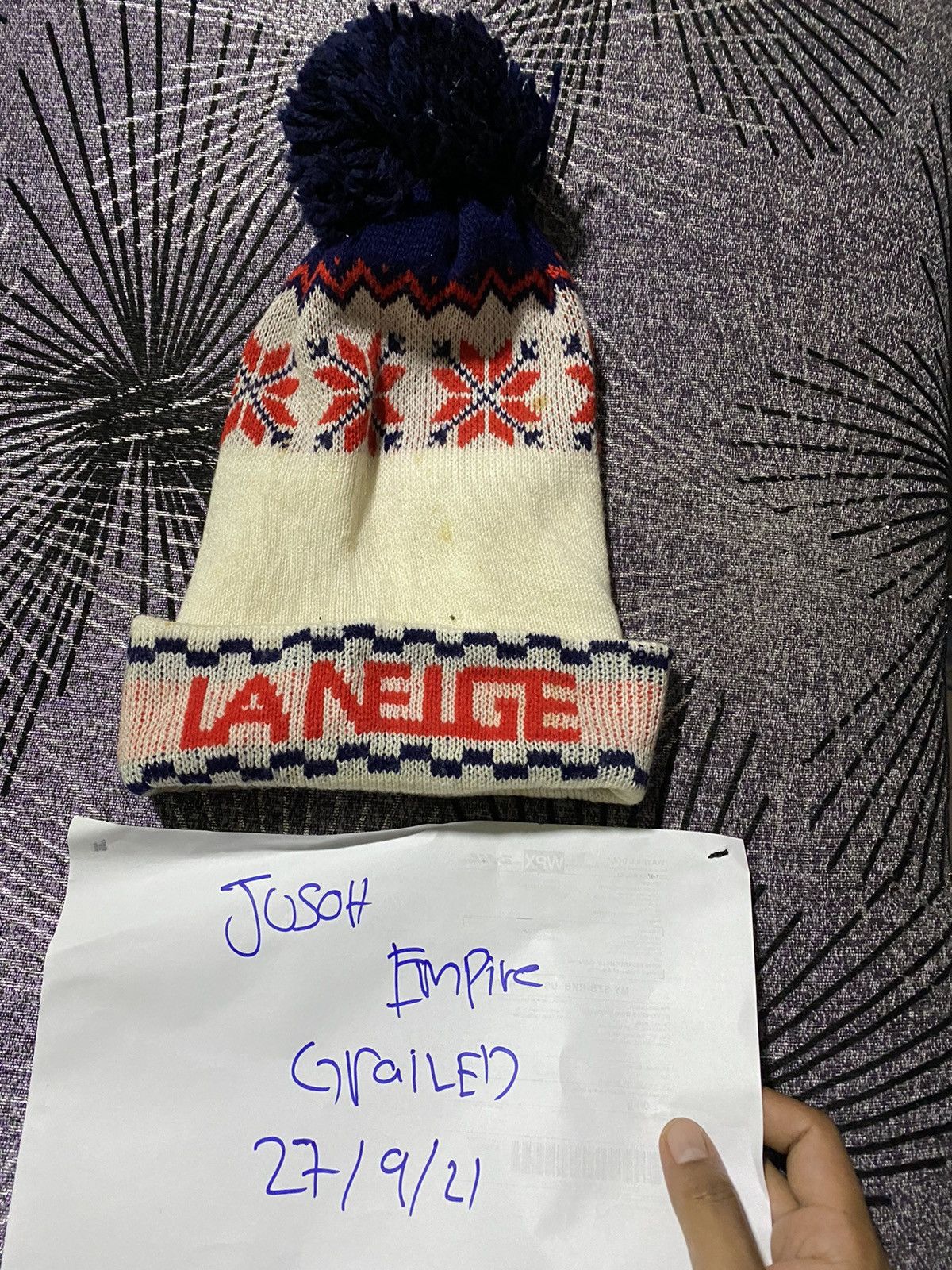 Vintage VINTAGE STYLE WINTER SEASON BEANIE Size ONE SIZE - 5 Thumbnail