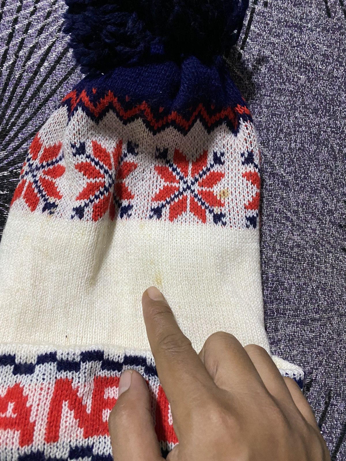 Vintage VINTAGE STYLE WINTER SEASON BEANIE Size ONE SIZE - 4 Thumbnail