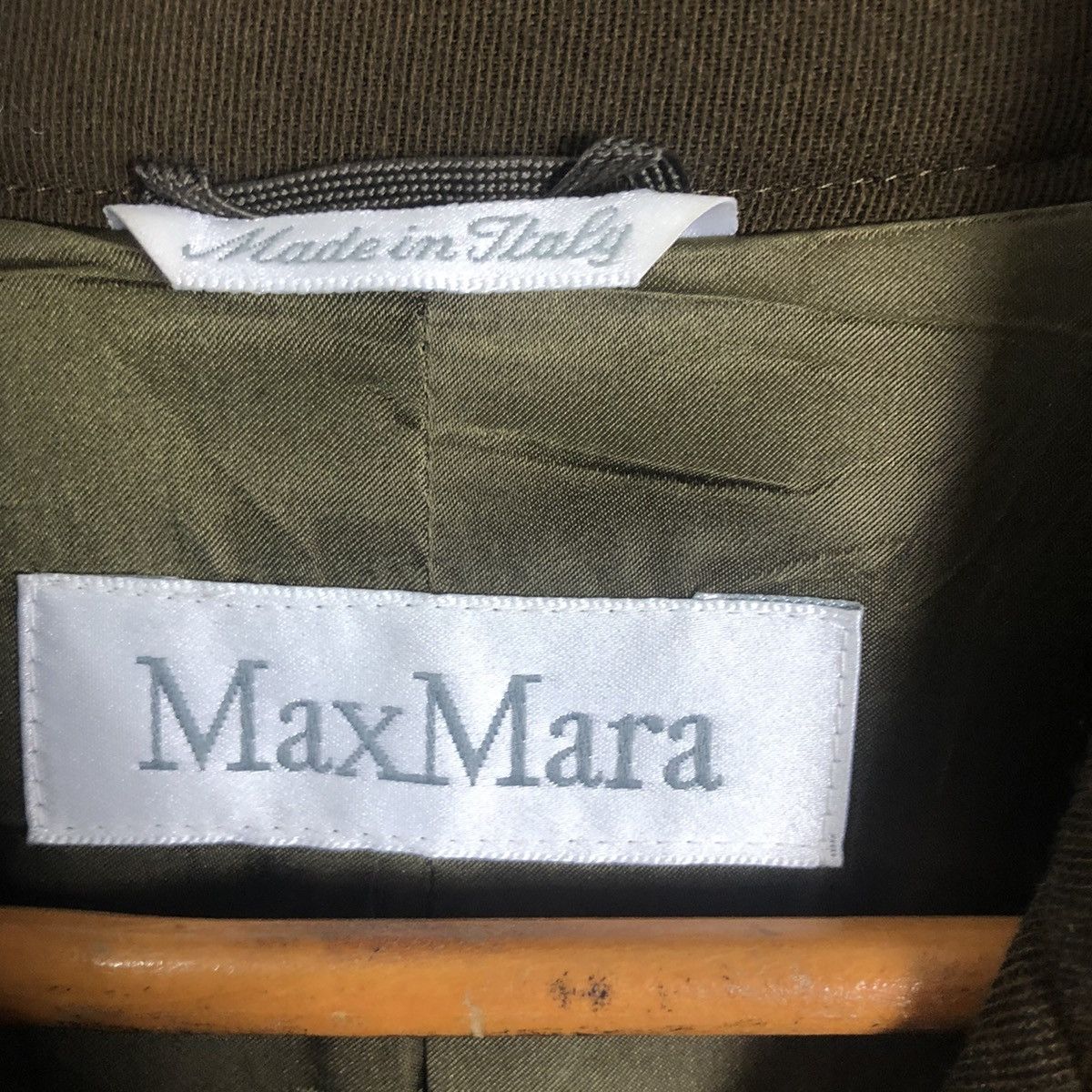 Max Mara × Vintage MAX MARA DOUBLE BREAST JACKET Size US M / EU 48-50 / 2 - 7 Thumbnail
