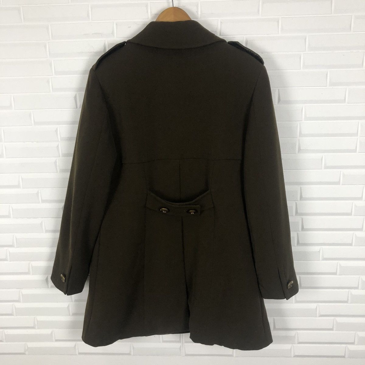 Max Mara × Vintage MAX MARA DOUBLE BREAST JACKET Size US M / EU 48-50 / 2 - 6 Thumbnail